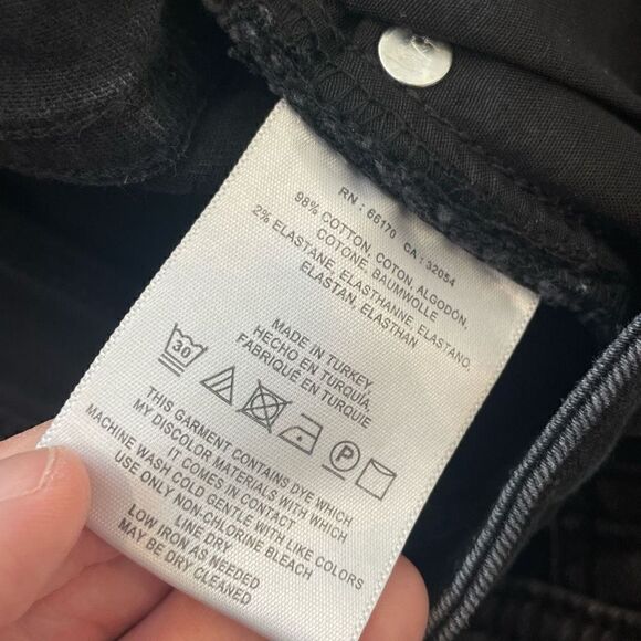 Pilcro and the letterpress cropped stuffed bell bottoms size 26 - Picture 3 of 6